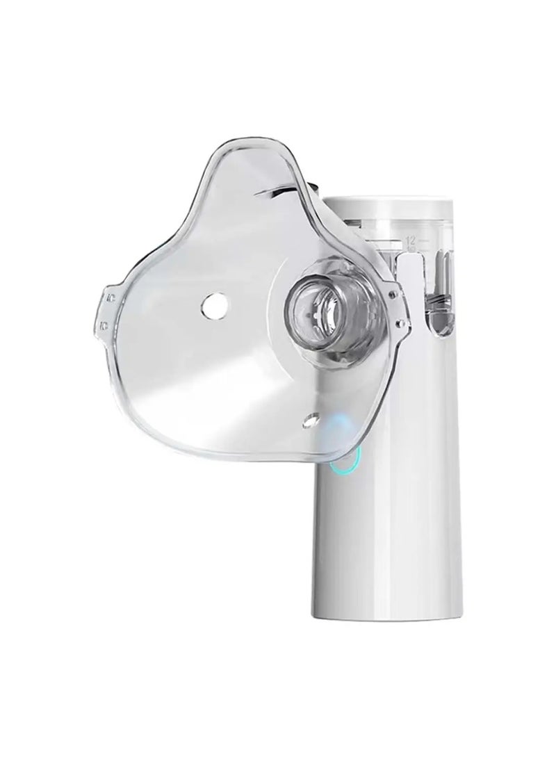 MARGOUN Nebulizer Portable Mini Vaporizers Handheld Medical Atomizer for Adults Children Outdoor Travel Ultrasonic Nebulizer Steam Inhaler Pocket Size White color - Image 2